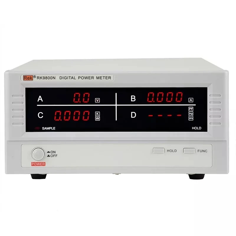 

RK9800N 600V 20A 12kW Bench Intelligent Electric Multifunction Energy AC Power Factor Meter Electrical Parameter Dynamometer