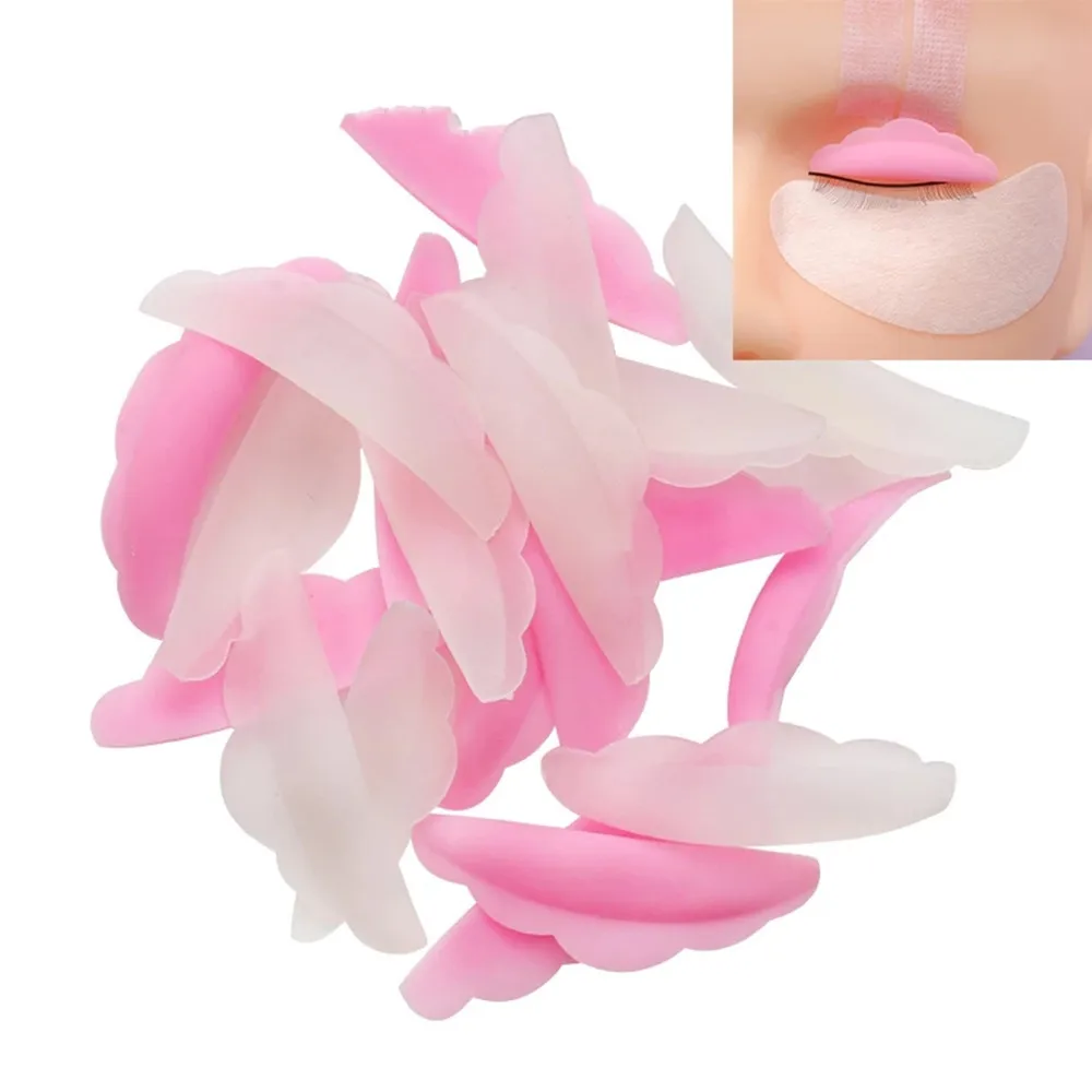 Набор силиконовых накладок для завивки комплект из 5 пар аксессуаров расческа