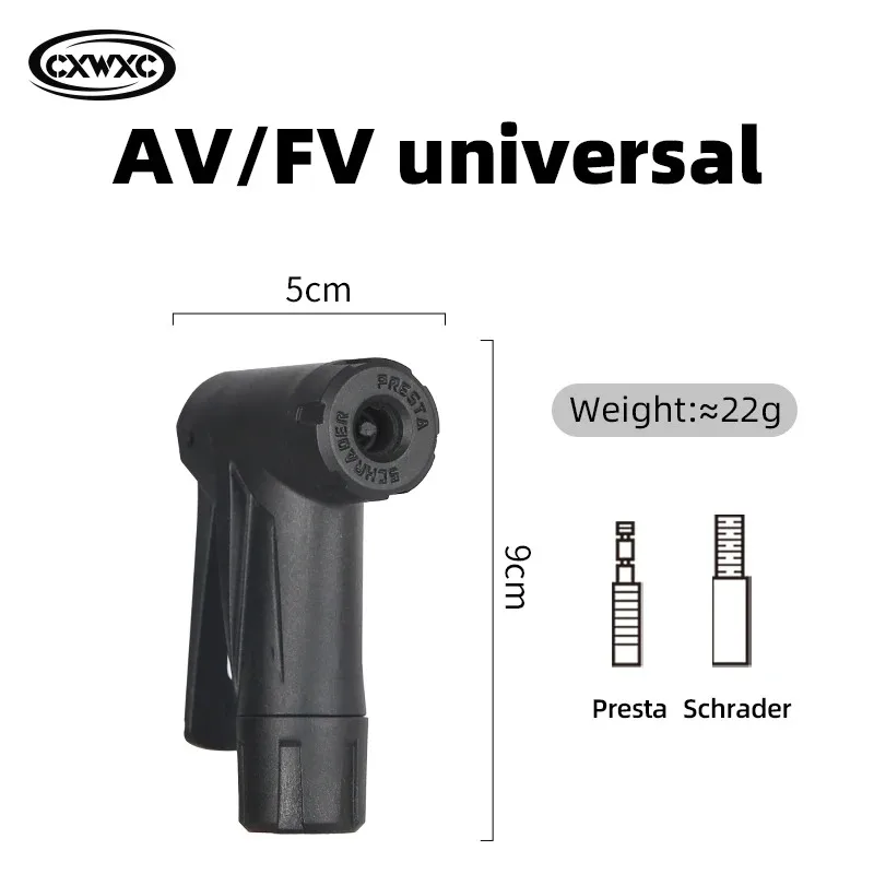 Клапан насоса CXWXC Presta Schrader Сменный адаптер насадка воздушного для велосипеда с