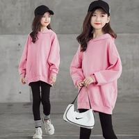 girls tracksuit autumn new long sleeve hoodies leggings two pieces childrens clothing set loose casual cotton teen kids outfits