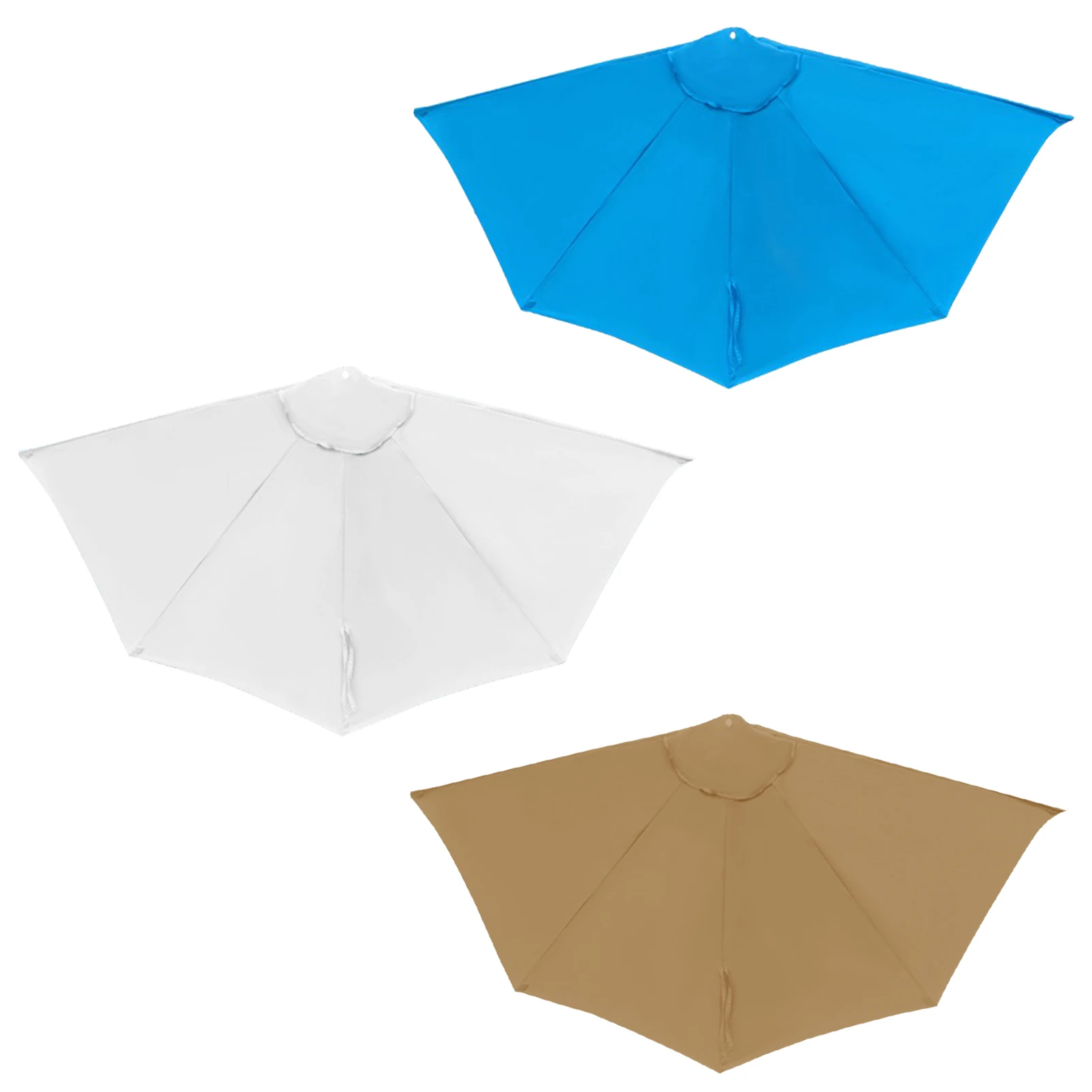 Наружный полузонт полиэстеровый солнцезащитный зонт сменная ткань для защиты от