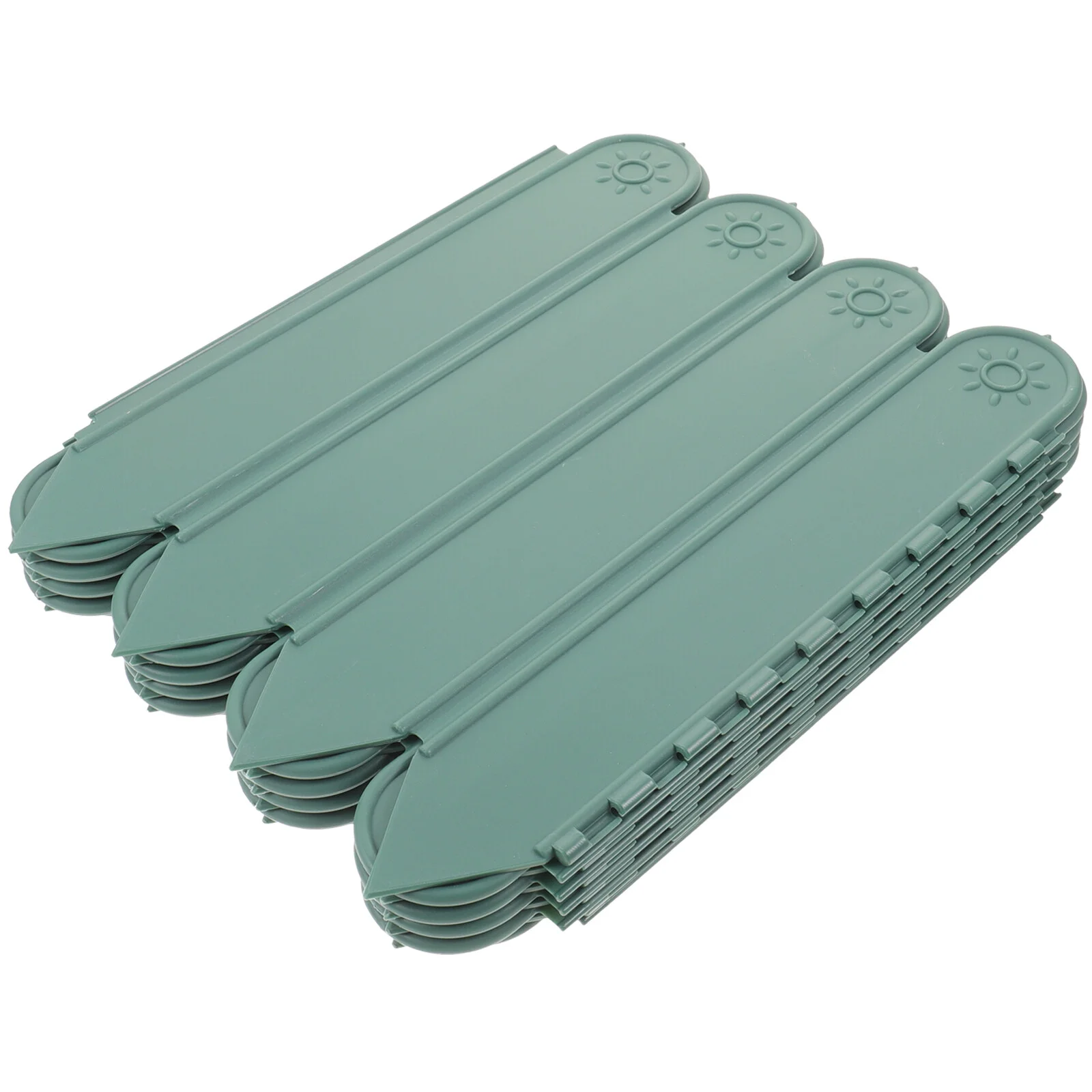 

Flowerpot Outdoor Potsation Reusable Balcony Plastic Playpen Lawn Decorative No Dig Plastic Edging Border Small Garden