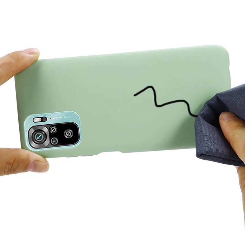 Xiaomi Mi9 Mi 9T Case Liquid Silicone Protector Case For XIAOMI Mi 10 Lite Note 8 10 9S 10S Pro 9 10T 11T 12 Silicone Back Cover