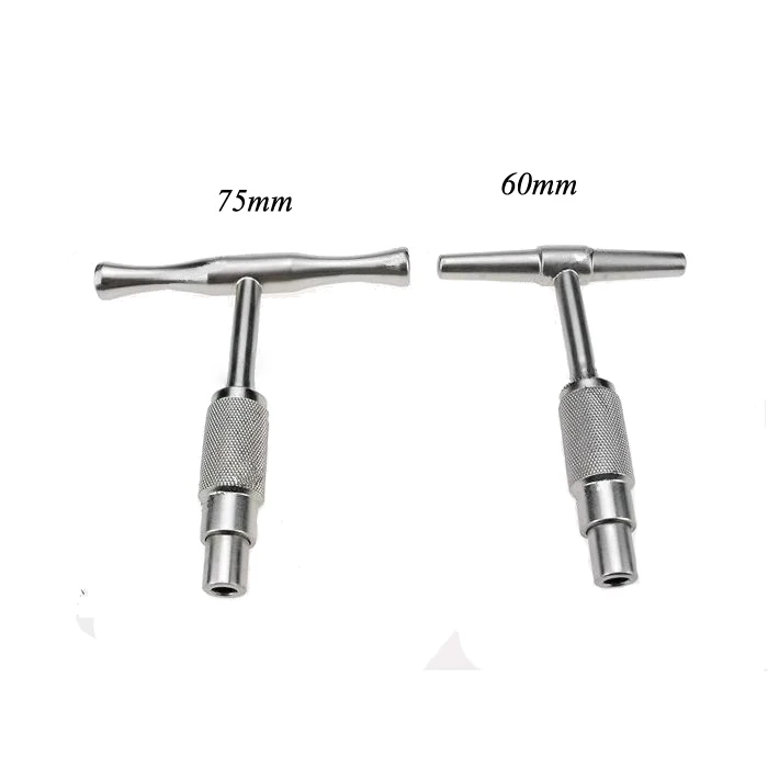 Medical orthopedics instrument stainless steel T type AO handle quick couplling with all AO instrument drill/screw extractior