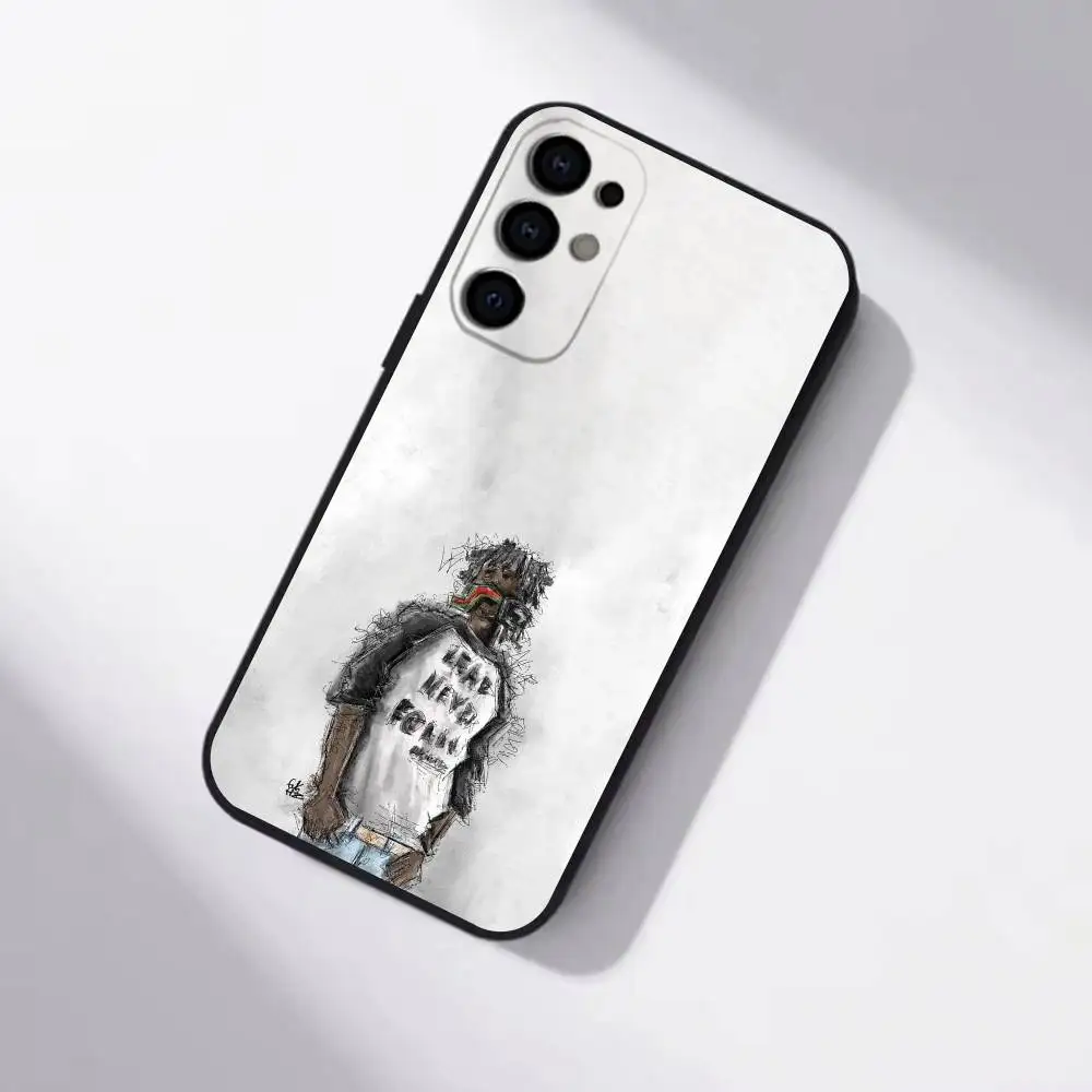 Фото Чехол для телефона Rapper C-Chief Keef, черный, силиконовый, мягкий, для Samsung S25, S24, S21, S22, S23, S30, Ultra, S20, Plus, Fe, Lite №5