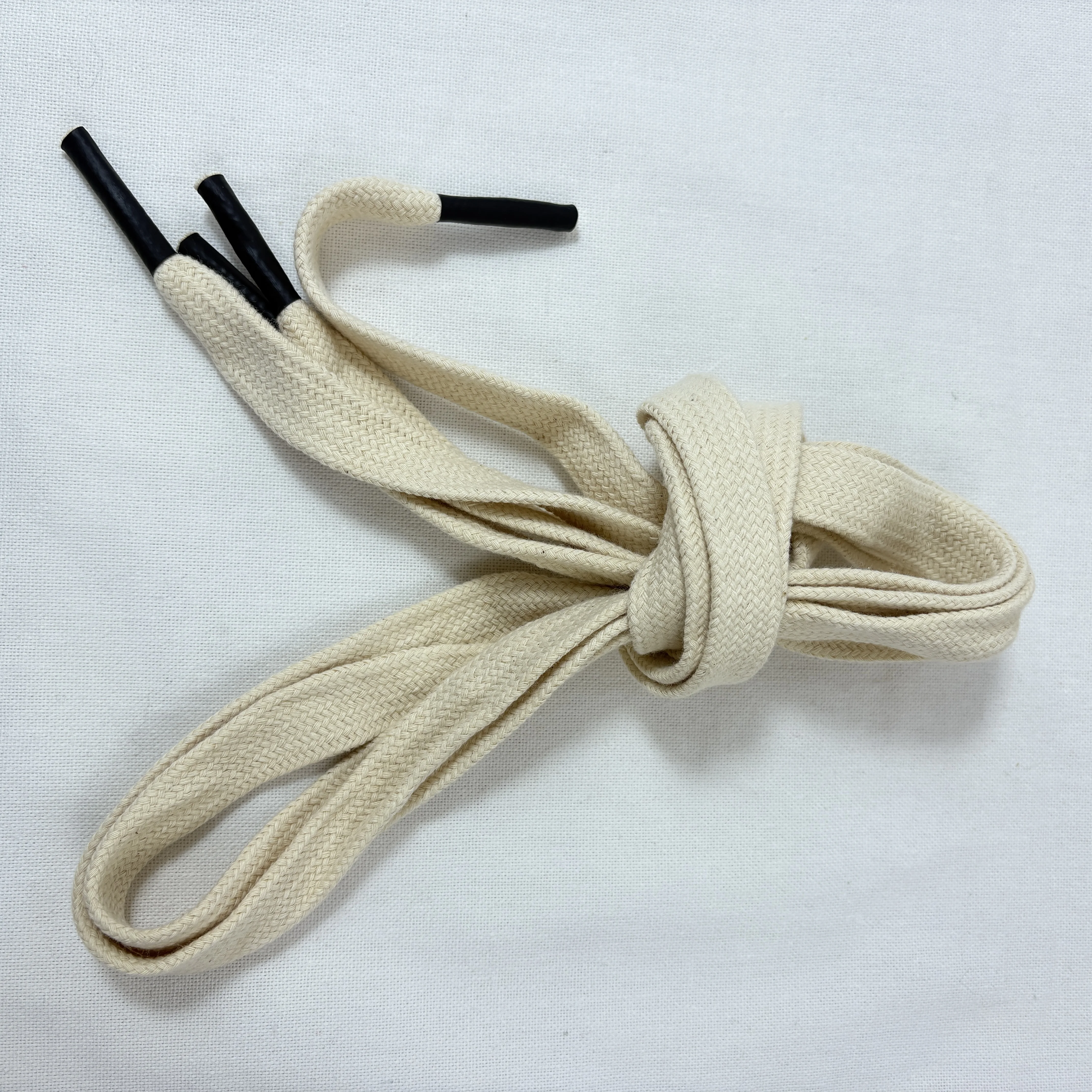 Rice White Qwa Owens Man Jumbo Shoes Кружева 100% женский хлопок Сменный шнурок Широкий толстый шнурок для высоких сапог Низкие кроссовки (art.: 3920d2fbc26ff) - 3920d2fbc26ff