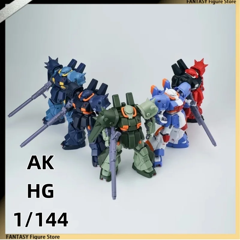 Фото Новинка в наличии: Сборные модели Ak Model HG 1/144 RMS-106CS Hi-Zack Custom и RMS-116H Aoz. Аниме-фигурки роботов, пластиковые модели. №4