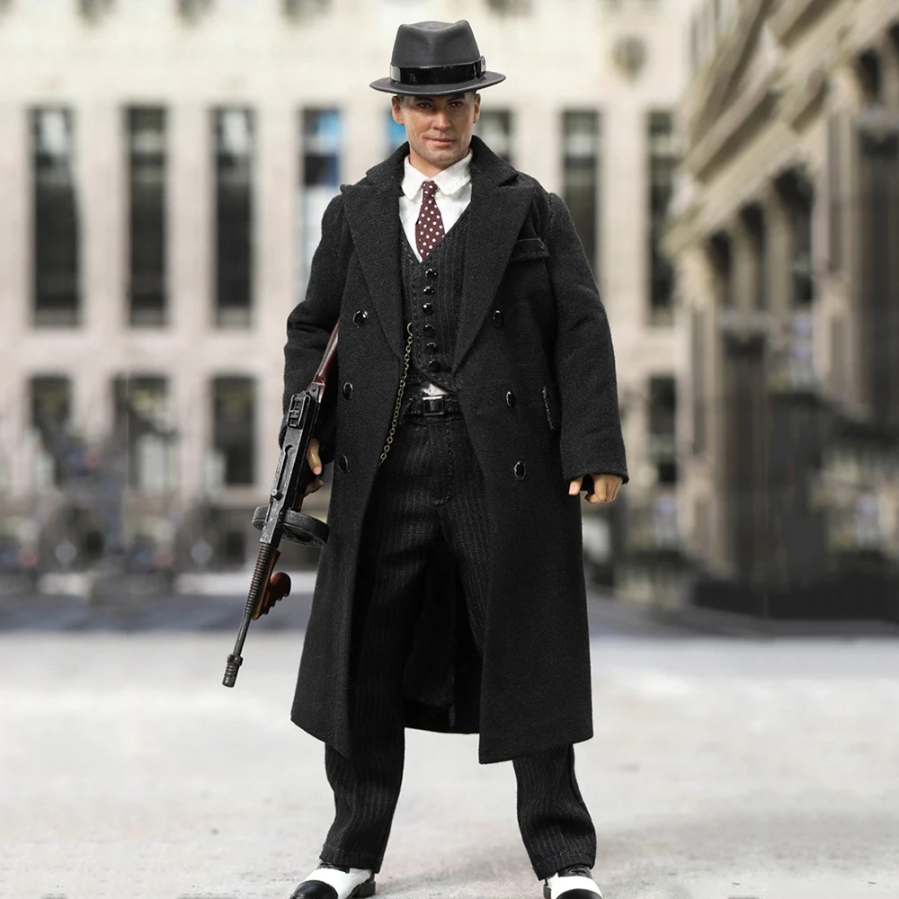 

In Stock DID XT80008 1/12 Palm Hero Series Chicago Gangster John 6'' Action Figure Model Male Soldier Full Sst Toy for Fans
