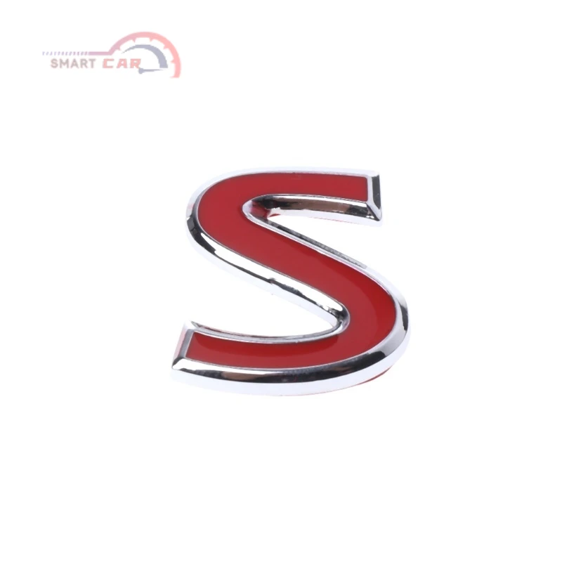 

Red S Metal Emblem Badge Sticker for Infiniti Q50 Q50L Q30 Q70