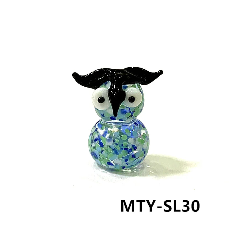 

Миниатюрная стеклянная сова JSSMTLP