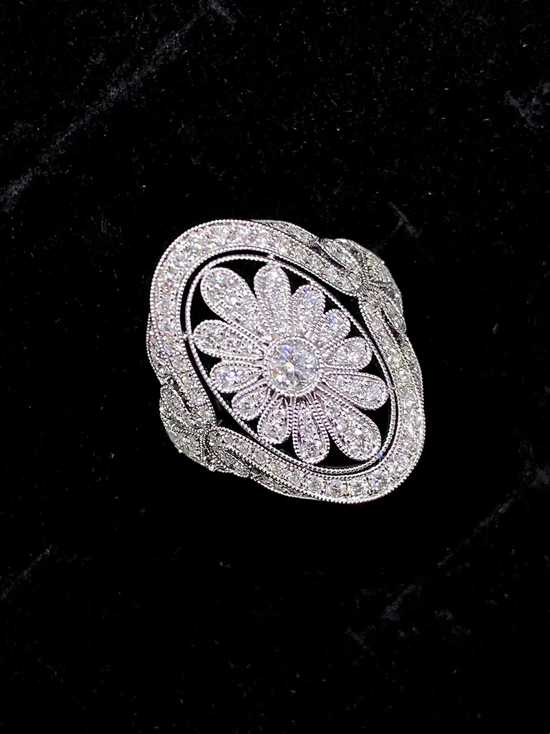 Рисунок 3 - Кольца LUOWEND из белого золота 18 карат