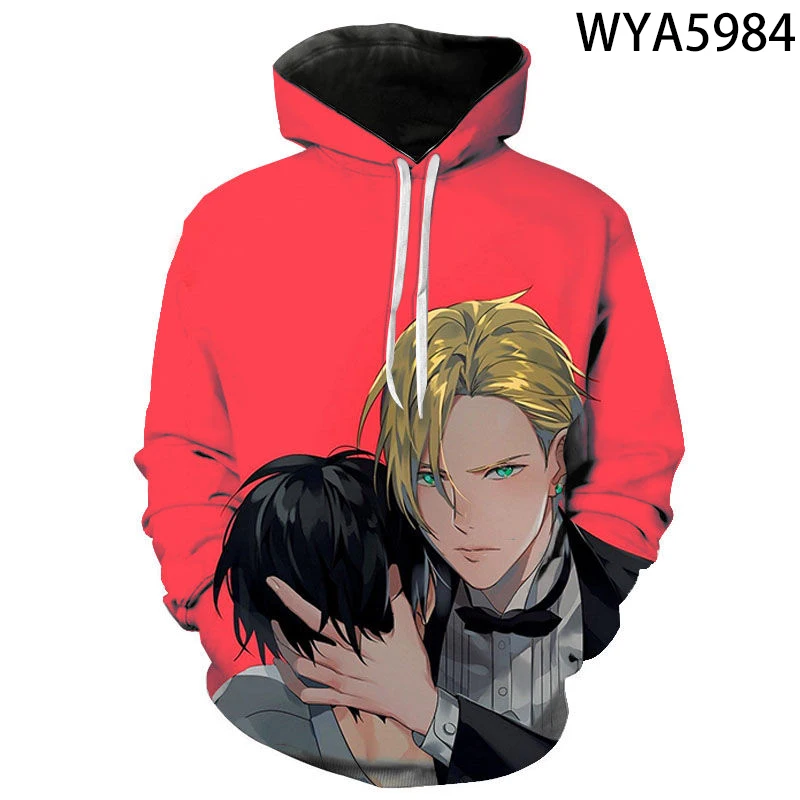 

Толстовка с капюшоном для мальчиков и девочек, свитшот с длинным рукавом и 3D-принтом банановых рыбок, Повседневный пуловер, уличная одежда