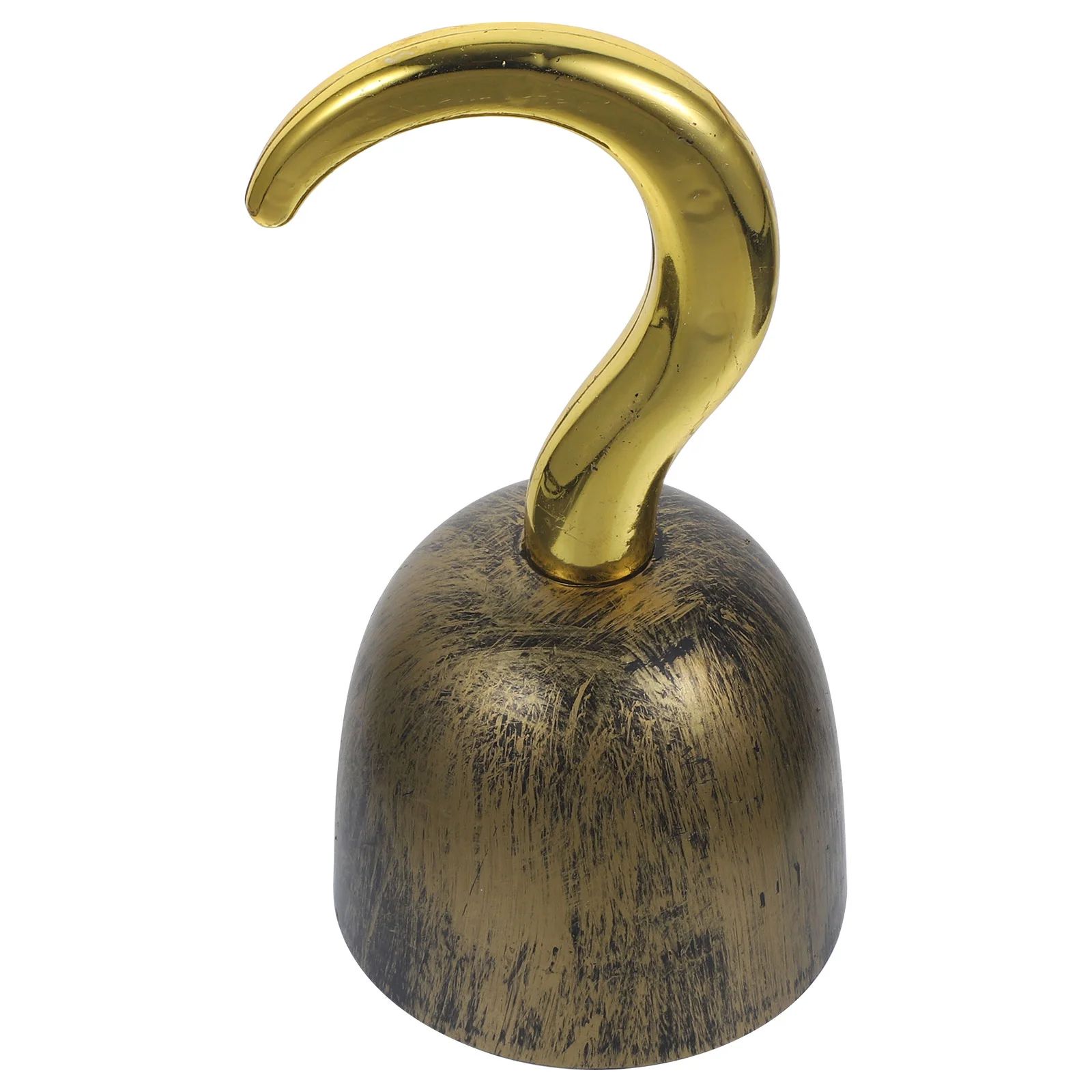 

Golden Pirate Hook Captain Cosplay Props Tools Costumes Performance Party Halloween Adornments Plastic Child Home Decor