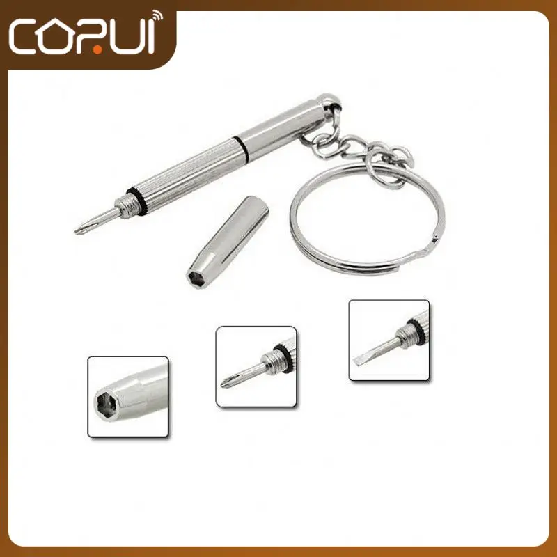 

Multifunctional Glasses Screwdriver Portable Three-in-one Small Screwdriver Three-purpose Watch Mobile Phone Repair Kit