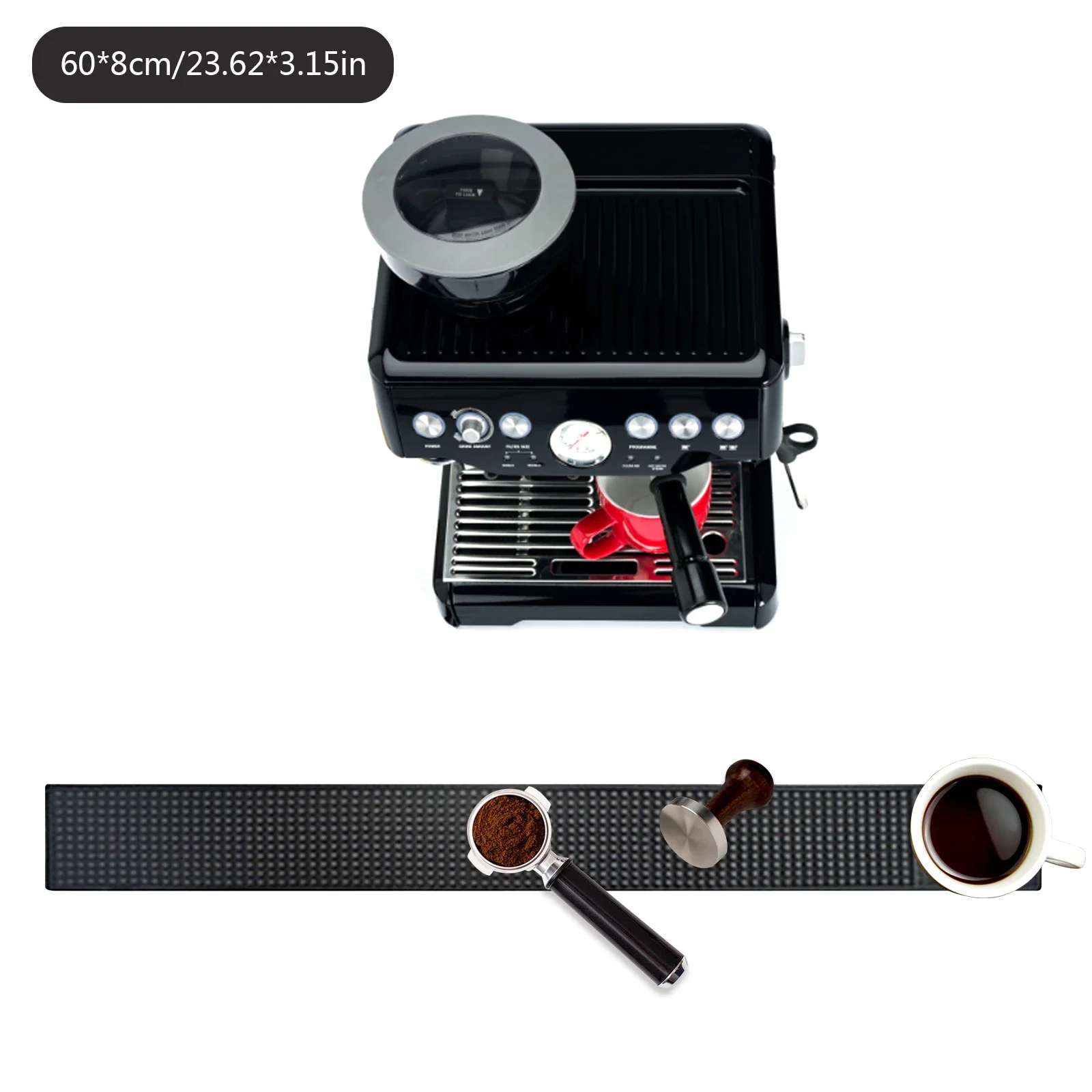 Водонепроницаемый Нескользящий Прямоугольный Силиконовый Резиновый Коврик Для