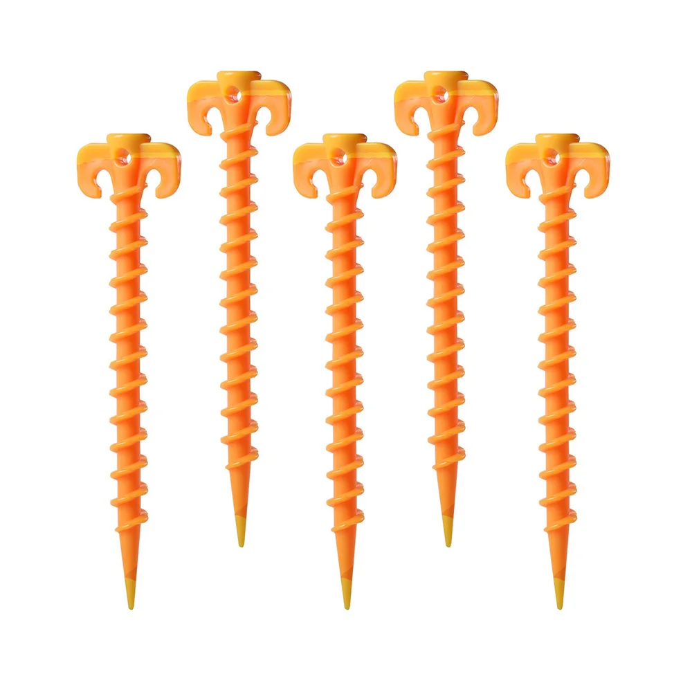 

5 шт./набор, пластиковые гвозди для палатки