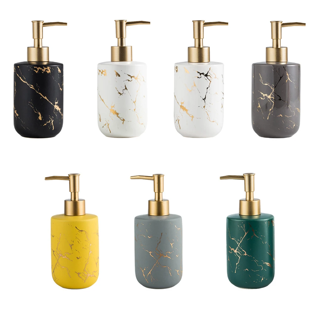 

Ceramics Antirust Soap Bottle Dispenser - Fashionable And Elegant Durable Soap Dispensers Wide Application Range