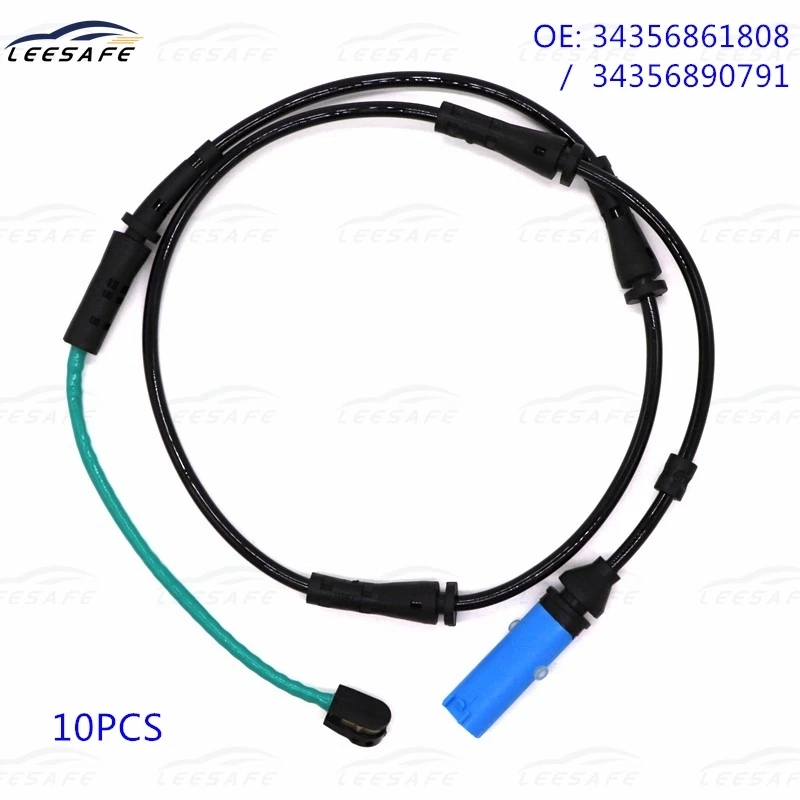 

10 шт. 34356861808 34356890791 датчик тормозной колодки для BMW 5 5ER G30 F90 7 7ER G11 G12 Предупреждение о износе тормозной колодки контактный задний диск