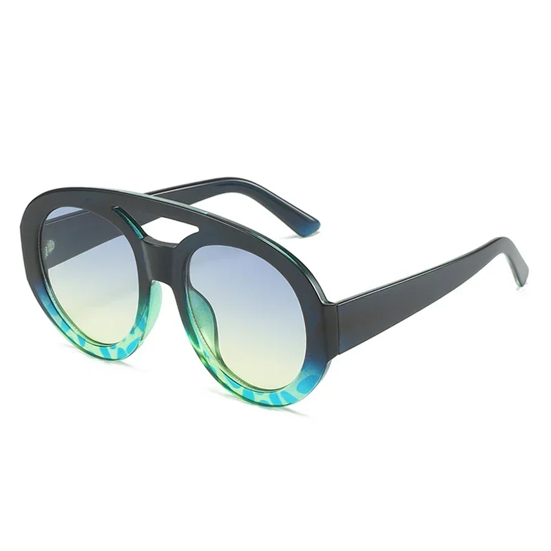 w stylu vintage okulary przeciwsłoneczne dla kobiet mężczyzn marka okrągłe soczewki damskie Punk odcienie zewnętrzne UV400 Gafas De Sol