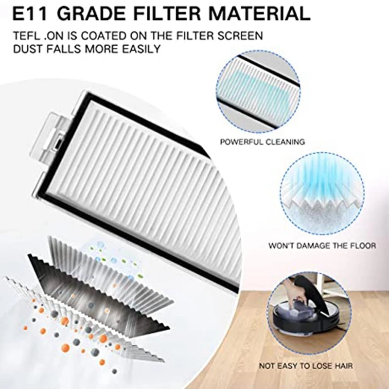 Акция! 13 шт. аксессуары набор роликовых щеток для вязания Roborock серии Q7max +/Q7