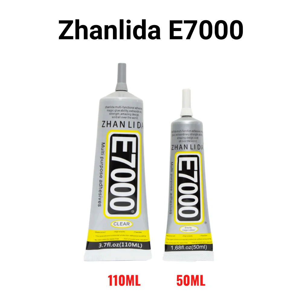 Прозрачная контактная клейкая ткань Zhanlida E7000 50 мл 110 сделай сам Алмазный клей для