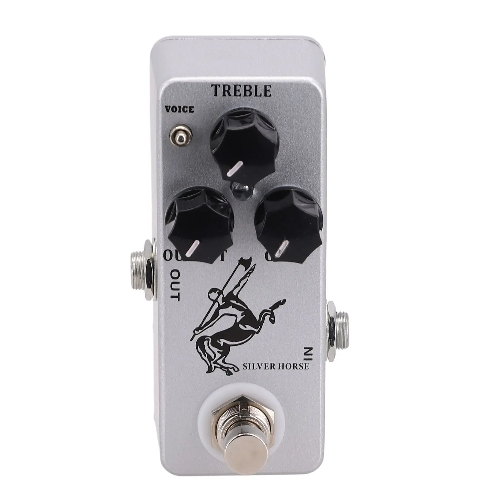 Педаль эффектов для гитары Bypass Effect GAIN 3 7*1 5*1 дюйма TREBLE 9 3*3 8*3 2 см Регулируемый Boost