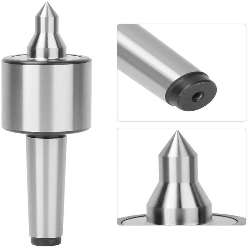 

Precision Rotary Live Revolving Milling Center Drill Bit Taper Bearing Metal Work Lathe Turning MT1 MT2 MT3 MT4 Revolving Tools