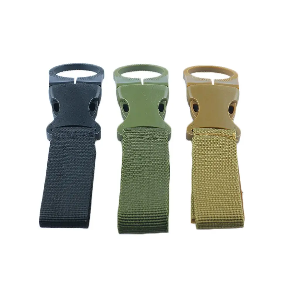 

Useful Multifunction Outdoor Hiking Travel Water Bottle Holder Backpack Hanger Hook Buckle