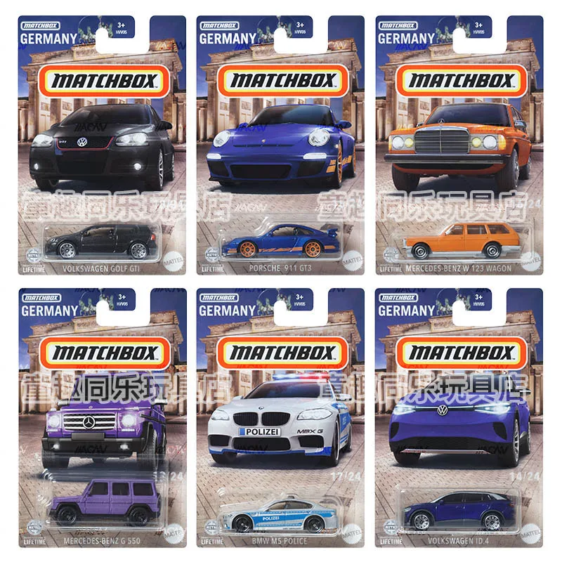 Модель автомобиля 1/64 GOLF GTI MERCEDES-BENZ W 123 WAGON BMW M5 POLICE 911 GT3 G 500