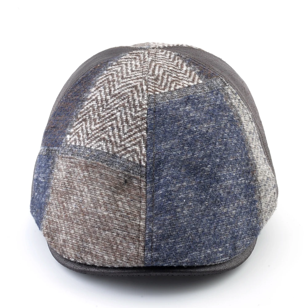 Модные кепки газетчика для мужчин и женщин осенне-зимний тканевый берет с