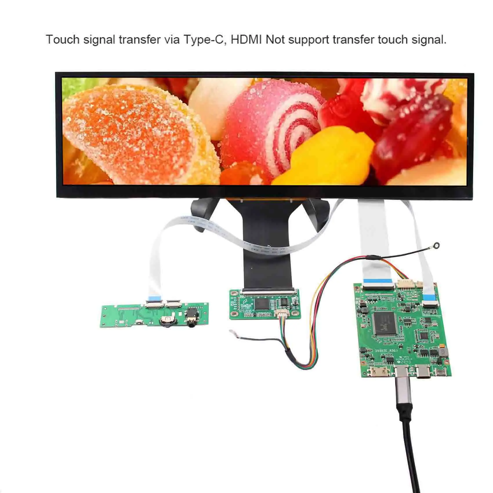 10 1-дюймовый телефон NV126B5M-N41 1920x51 5 IPS сенсорный экран ПК Стандартная плата USB TYPE-C mini