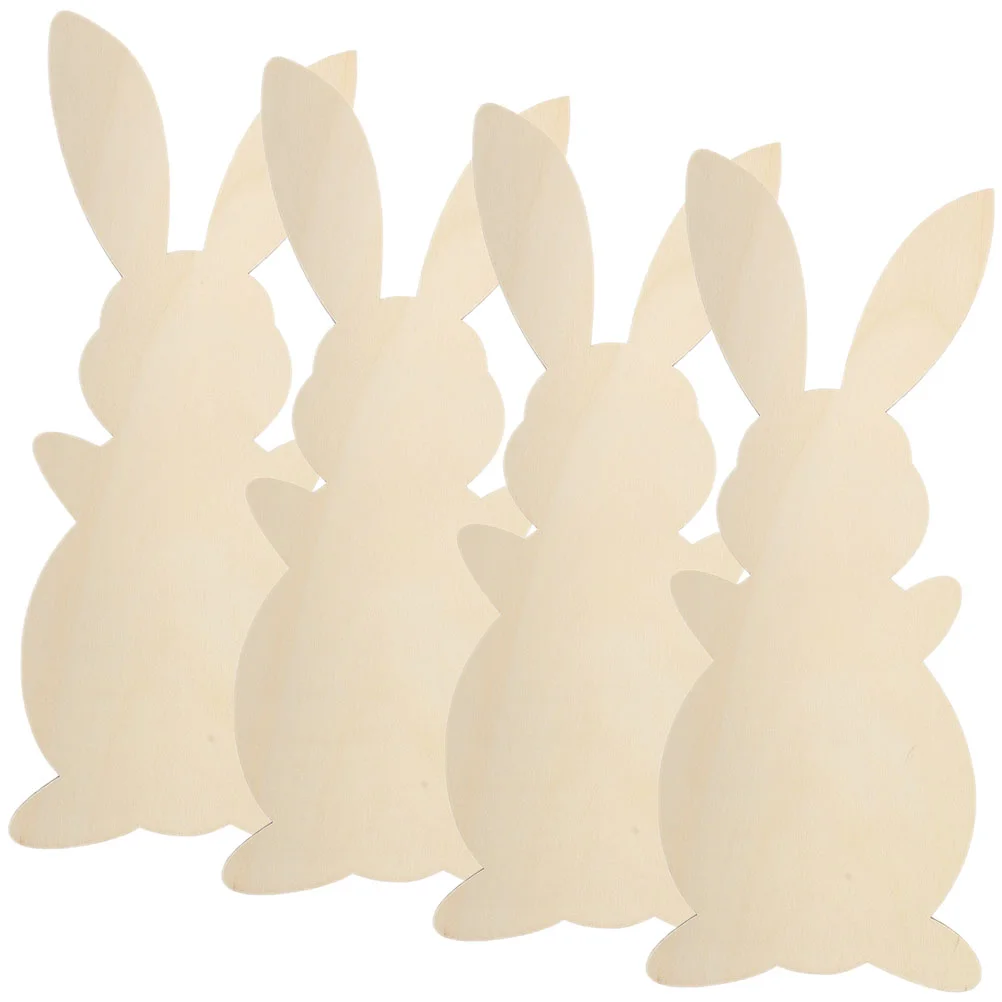 

Easter Wood Cutouts Wooden Crafts Bunny Diy Rabbit Unfinished Spring Shapes Slices Unpainted Blank Ornaments Decor Hanging