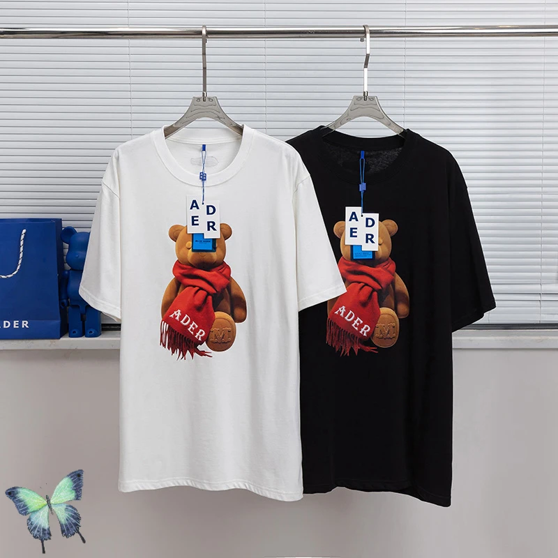 

ADER ERROR Funny 2022 Fashion Scarf Cute Bear T-Shirt