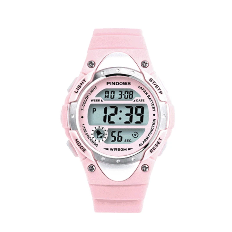 Fashion Smart Children Watch Girl Waterproof Electronic Wristwatch Kids Alarm School Digital Watch Boy Diver Student Hand Clock