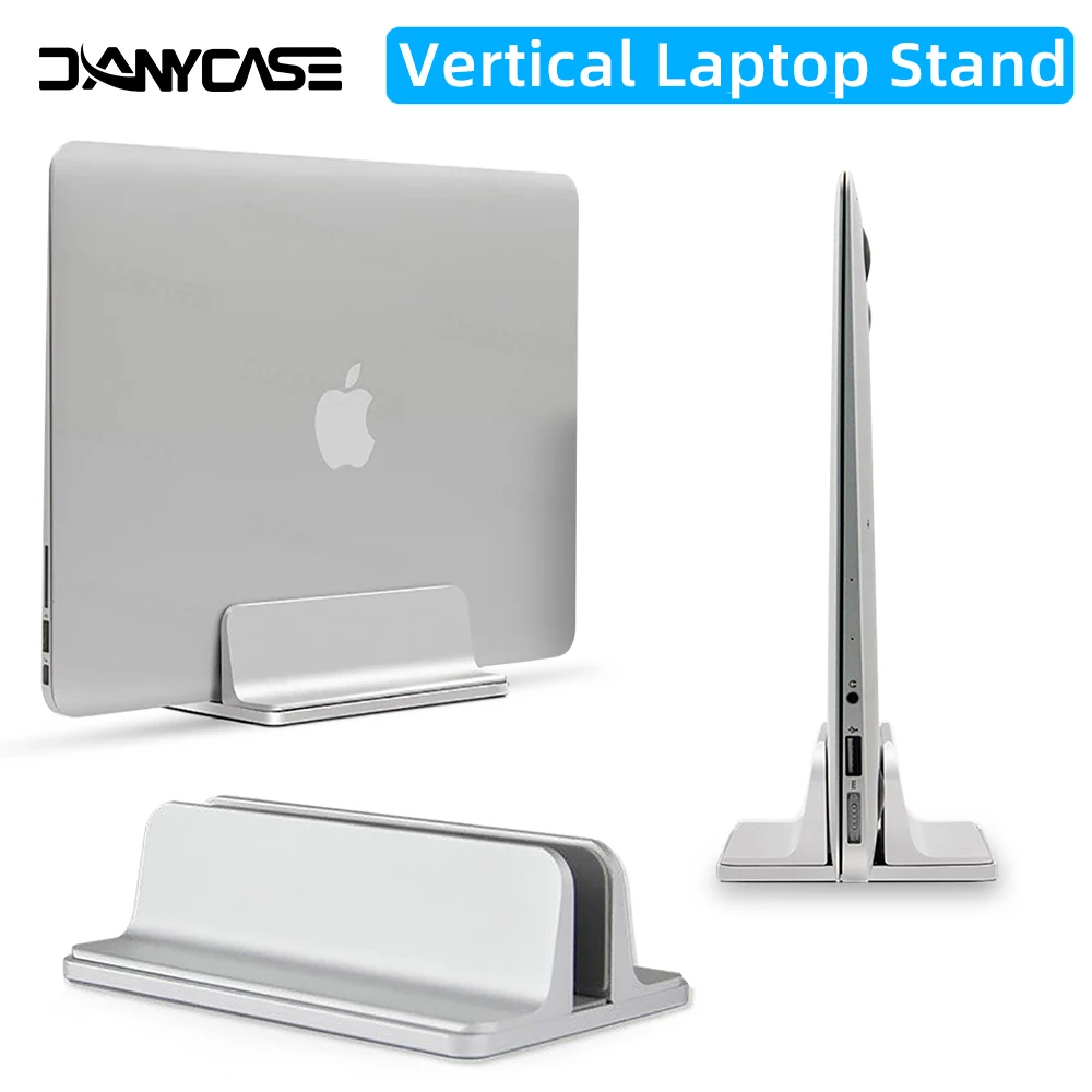 Supporto verticale per Laptop per Macbook Air Pro 13 15 16 supporto da tavolo in alluminio con dimensioni del Dock regolabili per supporto per Notebook