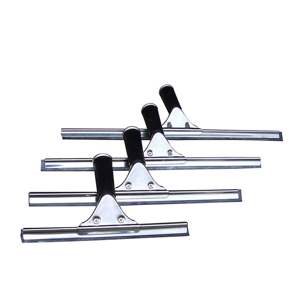 

1pc Glass Squeegees Stainless Steel Squeegee Stainless Steel Glass Window Squeegee Bathroom Squeegee for Glass Wiper