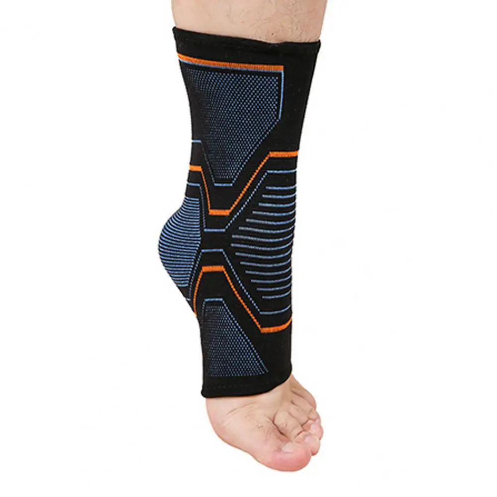 

1Pc Sweat Absorption Wear-resistant Injury Recovery Ankle Brace Compression Support Sleeve Ankle Brace for Daily Life