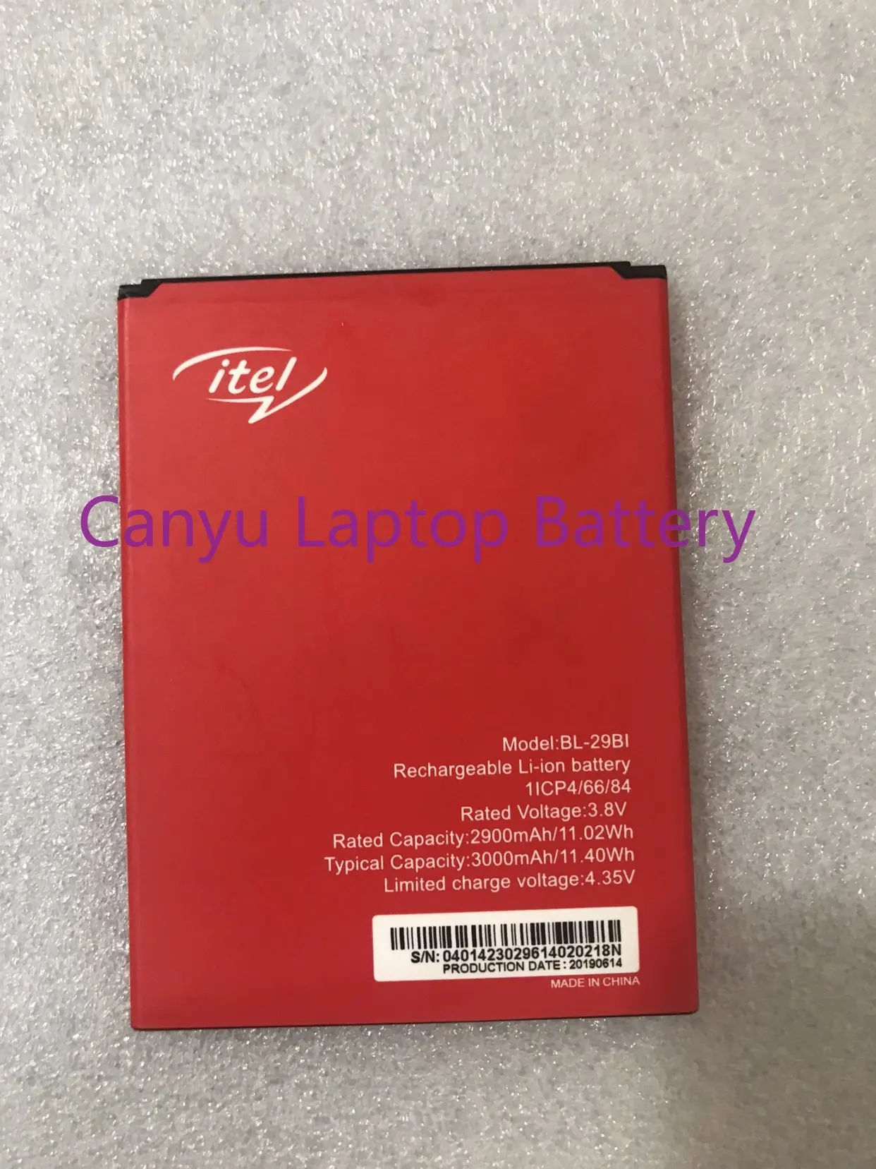 Новинка 100%, 3000 мАч, Вт-ч, фотоаккумулятор для ITEL S15 Pro, A55/A55, LTE, L6003P, литий-ионные, литий-полимерные аккумуляторы