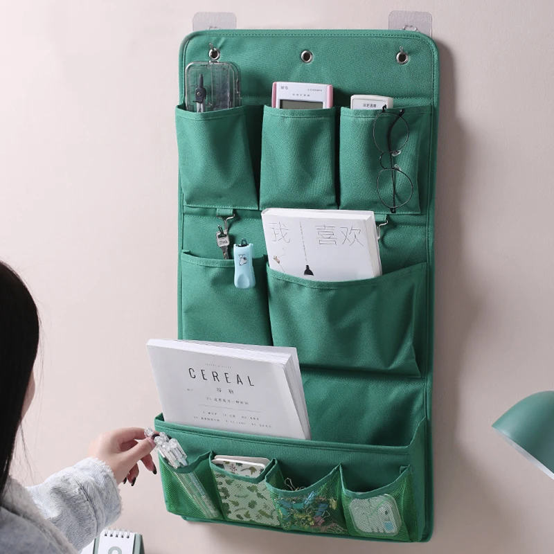 

Wall Hanging Storage Bag Fabric Multilayer Kitchen Living Room Organizer Storage Bag Home Cosmetics Toys