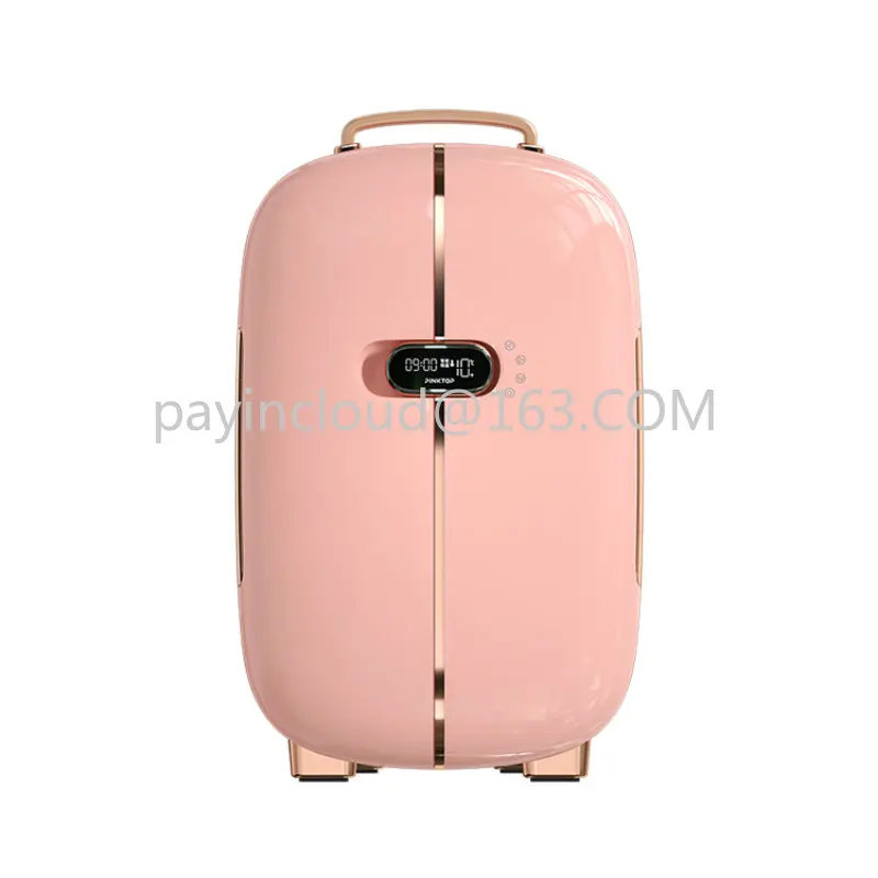 

13 L AC 220 V PINK TOP skincare beauty fridge,small double door refrigerator
