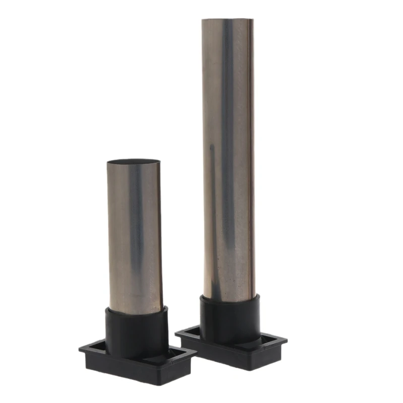 

10cm 17cm Metal 2.8cm Diameter Air Pipe Tubes for 97x97x33mm Ventilation fan J2FA