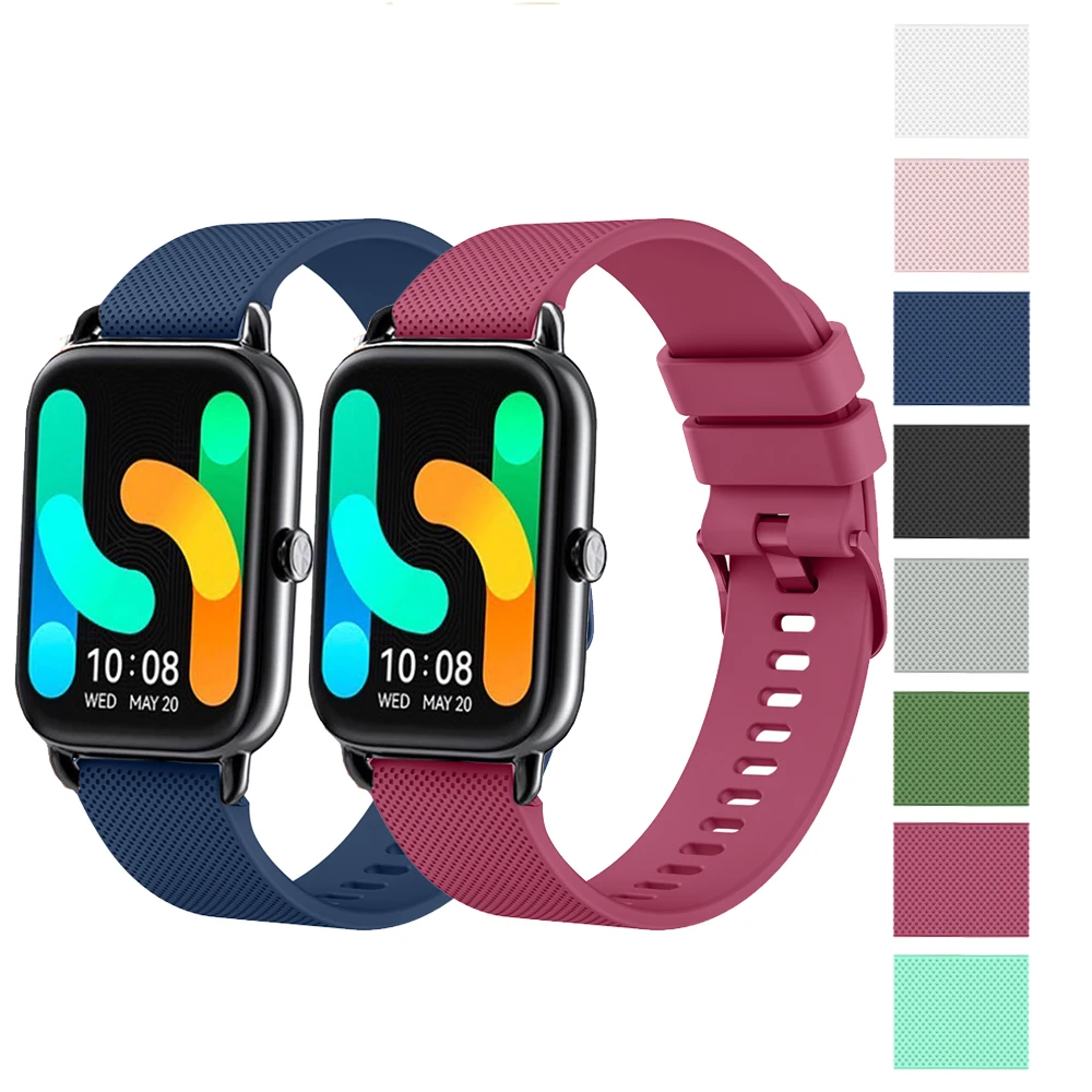 Watch Strap for Haylou RS4 Plus/LS02/ RS4 LS12 Band Watchband Bracelet Wristband for Xiaomi Mibro Lite/Mibro Color Air Strap