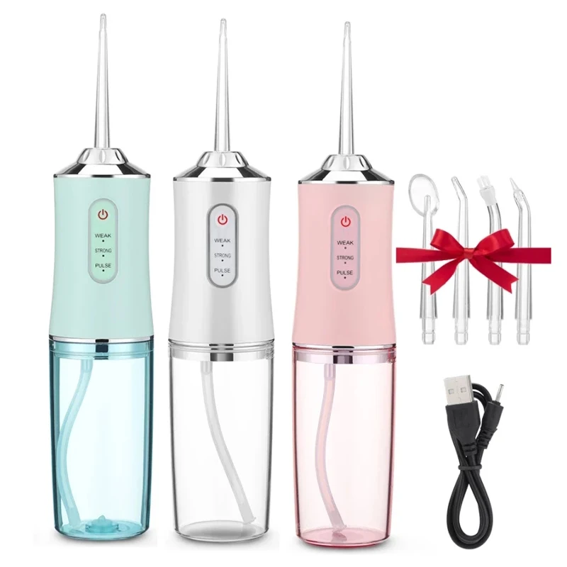 

Powerful Dental Water Jet Pick Flosser Mouth Washing Machine Portable Oral Irrigator for Teeth Whitening Dental Cleaning Health