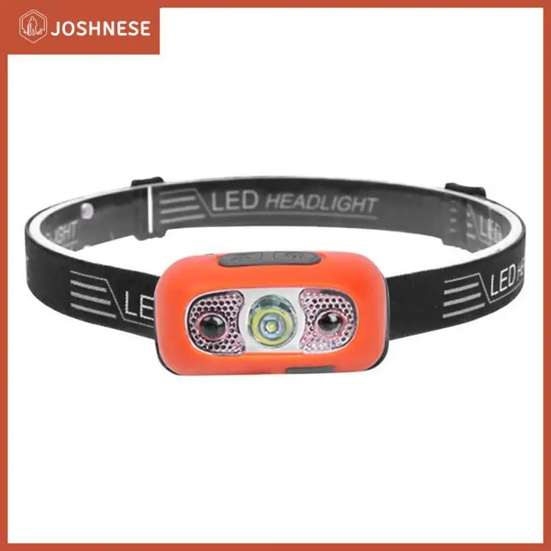 

Waterproof Outdoor Headlight Multifunctional Hand Wave Sensor Headlight 90 Degrees Adjustment Mini Led Headlamp Headlamp Light