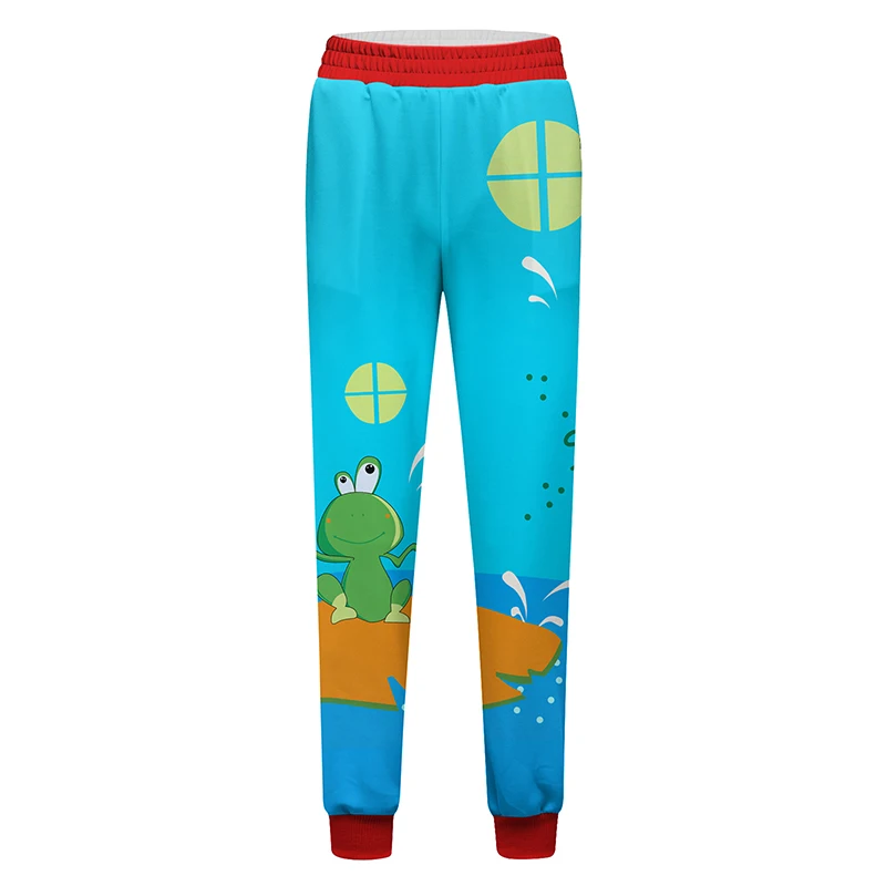

Spring Leggings for Boy Cartoon Print Casual Pants Kids Clothing for Girls Child Sport Trousers 4-14 Years