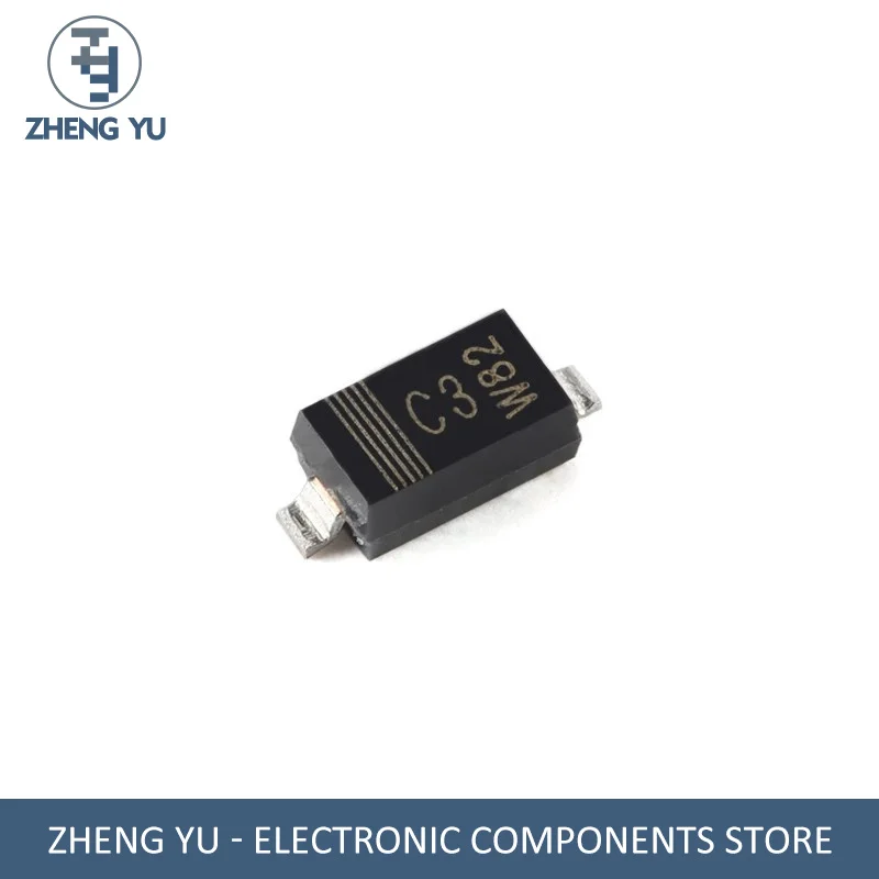 BZT52-C3V0X SOD-123 одноканальный Диод Зенера