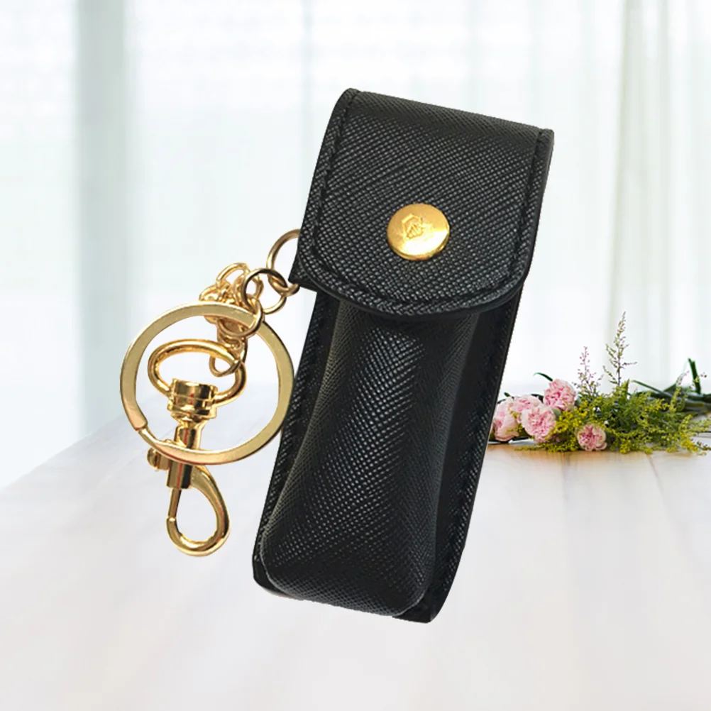 

Chapstick Keychain Chapstick Holder Keychain Lipstick Case Holder Empty Bottle Keychain Lip Gloss Carrying Case