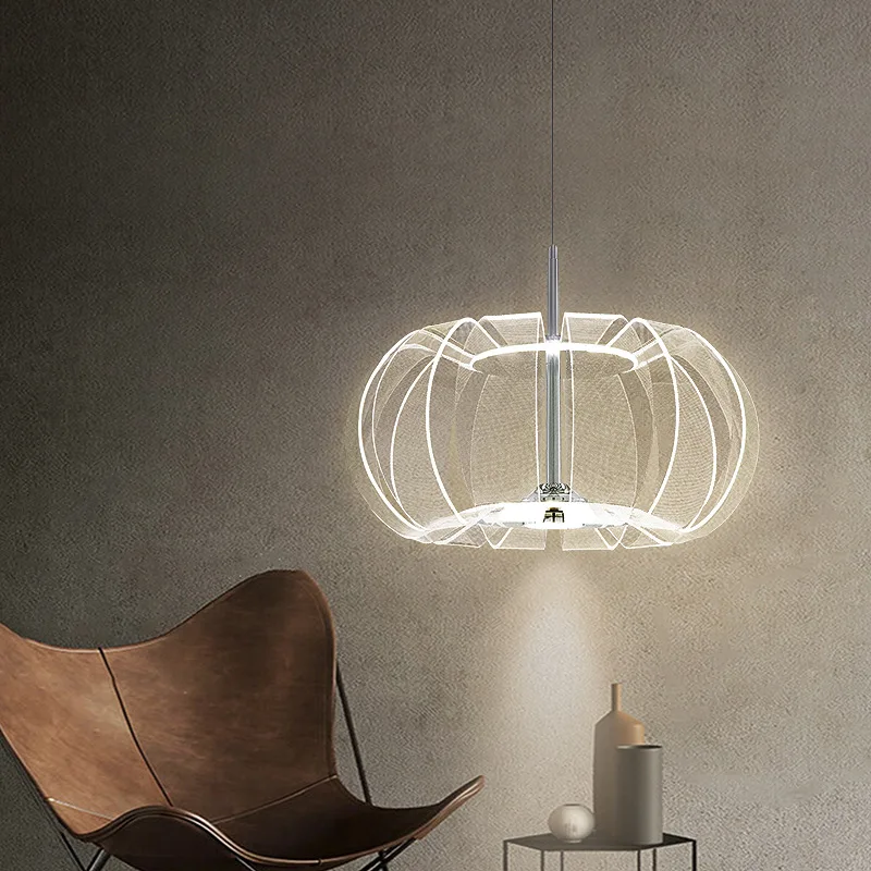 

Led Pendant Lights Italian Designer Acrylic Hanging Lamp For Dining Room Bedroom Bar Decor Lighting Modern Home Kitchen Fixtures