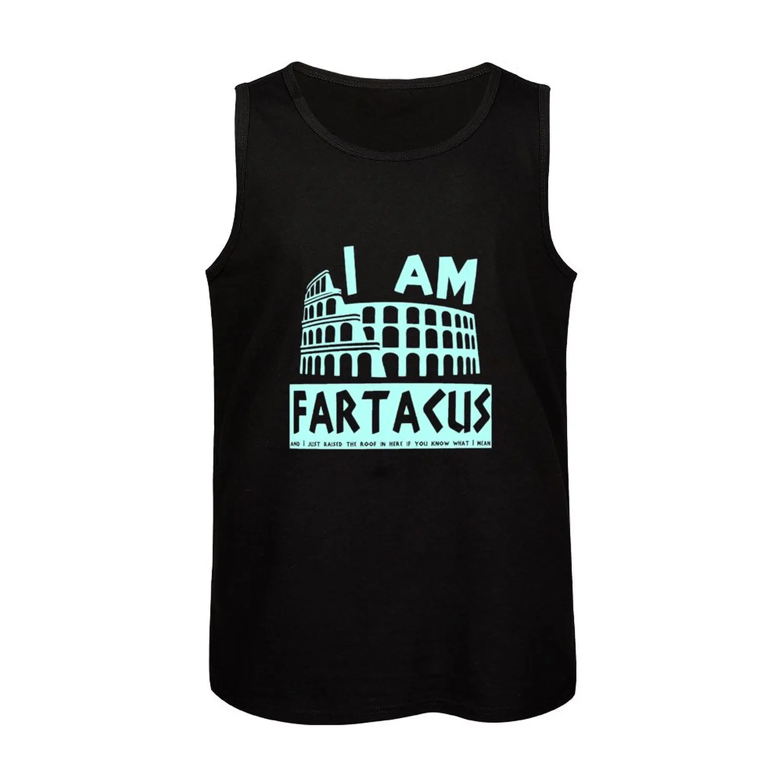 I Am Fartacus новинка Мужская майка без рукавов Футболка мужская одежда спортивная