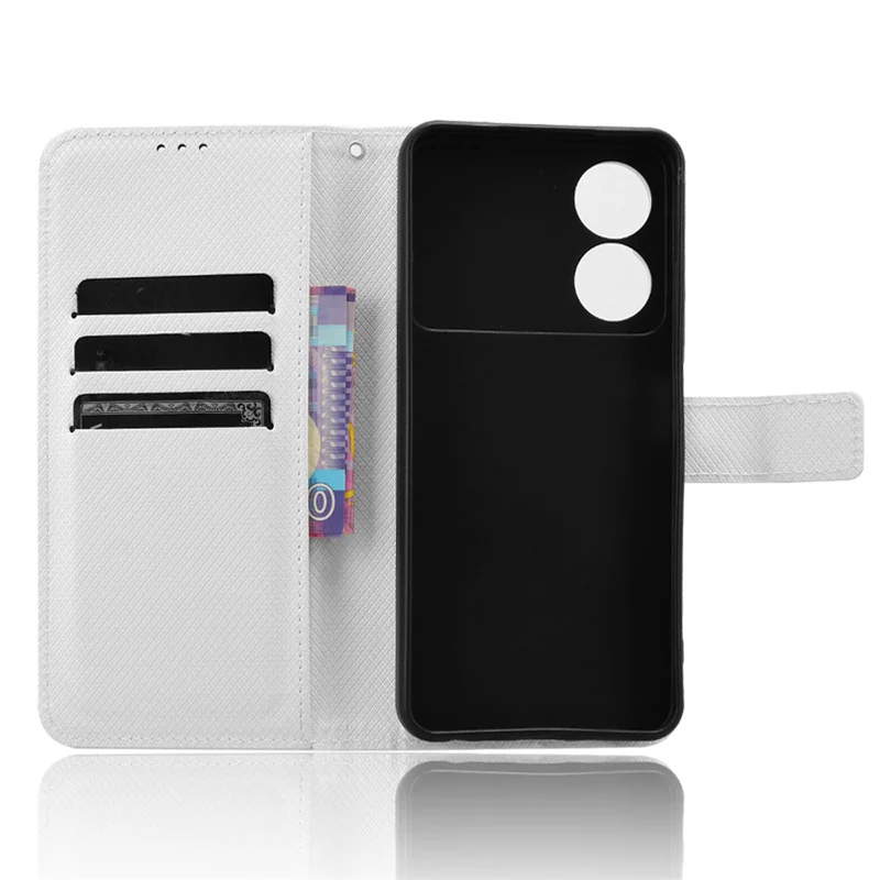 Кожаный флип-кошелек для ZTE Blade A34 женская модель A 34 2023 4G